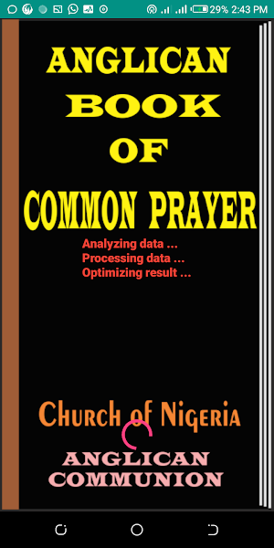 Anglican Book of Common Prayer Screenshot 0