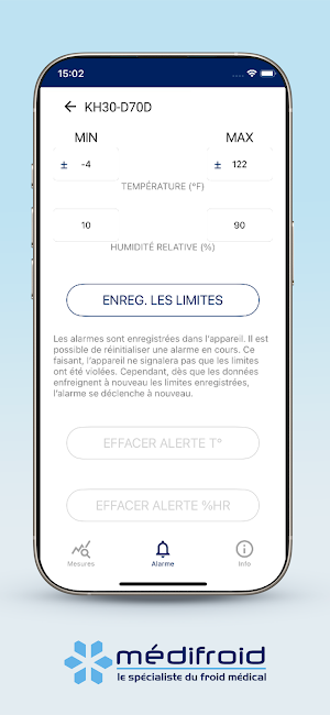 Médifroid CTS1000 Screenshot 2