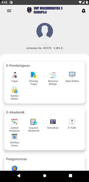 SMP MUHAMMADIYAH 3 RAMBIPUJI Screenshot 1