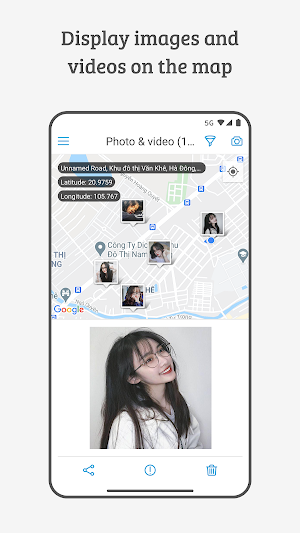 GPS Map Camera (Take Photo, Video & Show On Map) Screenshot 2