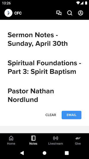 Country Faith Church Screenshot 1