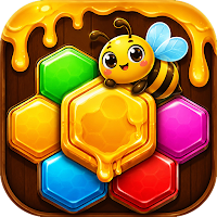 Hexagon Tile Fit Puzzle