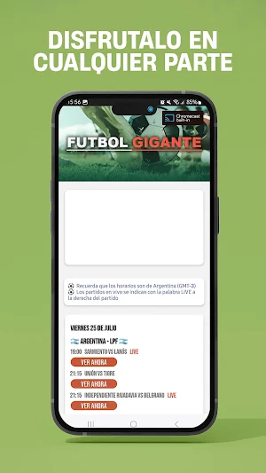 Futbol Gigante Screenshot 2
