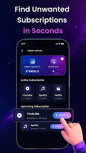 Subscription Manager & Tracker Screenshot 2