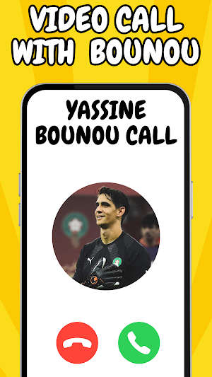 Yassine Bounou Fake Video Call Screenshot 0