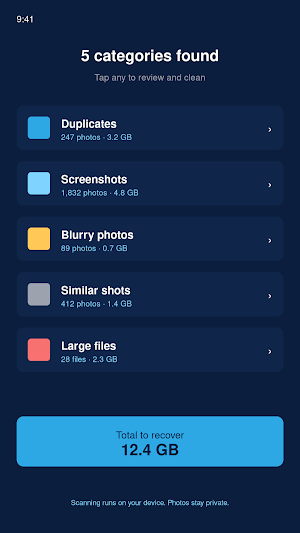 PhotoSweep: Duplicate Cleaner Screenshot 1