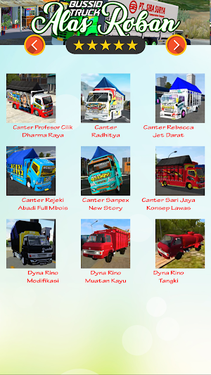 Mod Bussid Truk Alas Roban Screenshot 3