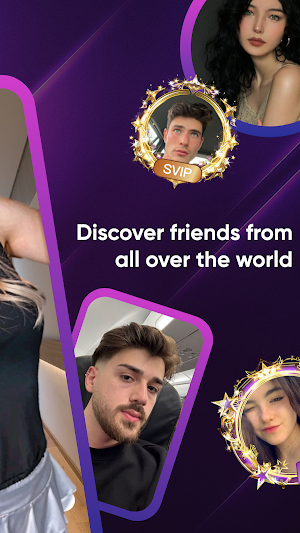 Aa-ha-Video chat & Voice room Screenshot 1