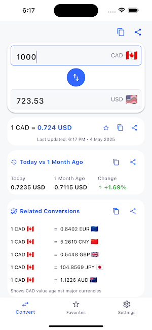 Currency Converter Screenshot 3