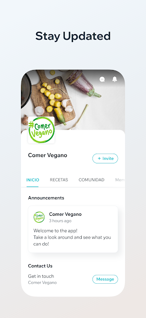 Comer Vegano Screenshot 2