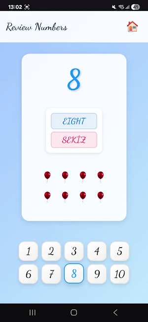 Learn Numbers-Sayıları Öğren Screenshot 2