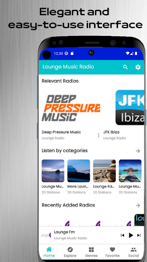 Lounge Music Radio Screenshot 2