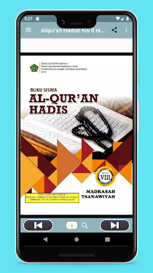 Alqur'an Hadist Kelas 8 MTs Revisi 2019 Screenshot 0