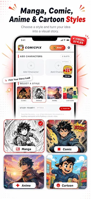 Comicpix: AI Comic Maker Screenshot 3