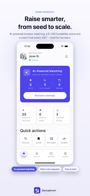 StartupInvest Screenshot 0