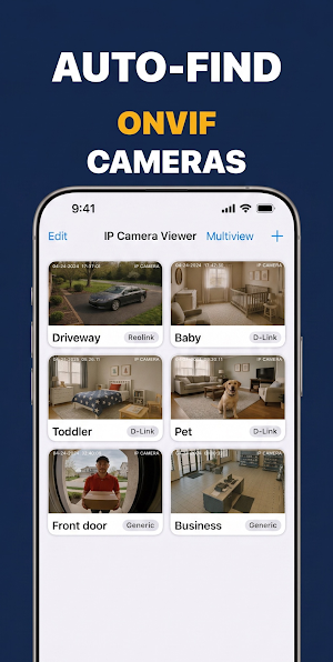 IP Camera Viewer & Monitor Screenshot 1