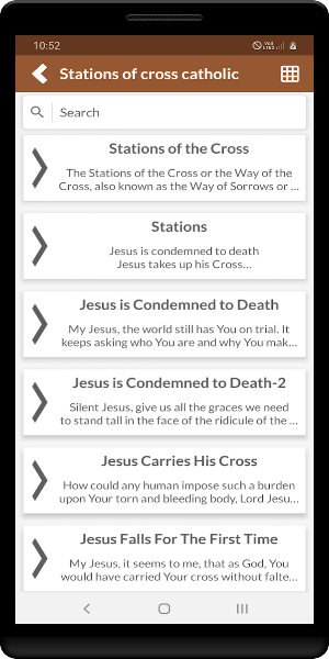 Stations of cross catholic Screenshot 2