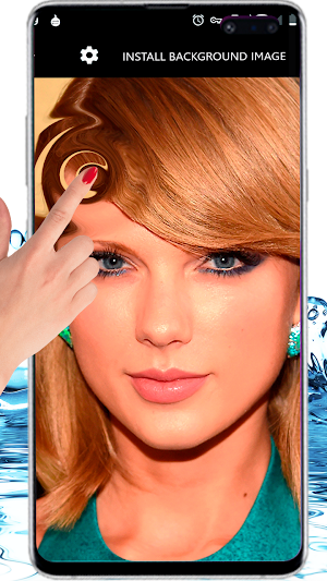 Taylor Swift Cute Theme Girly Live Wallpaper Screenshot 0