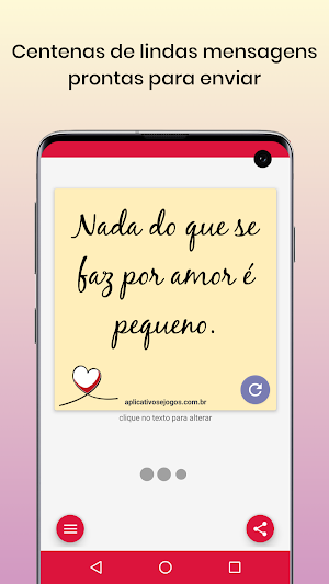 Recados do Coração - As Mais Belas Frases de Amor Screenshot 1