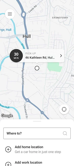 RTH Chauffeurs Screenshot 1