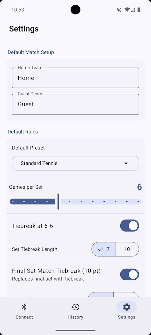 Tennink: Tennis Scoreboard Screenshot 3