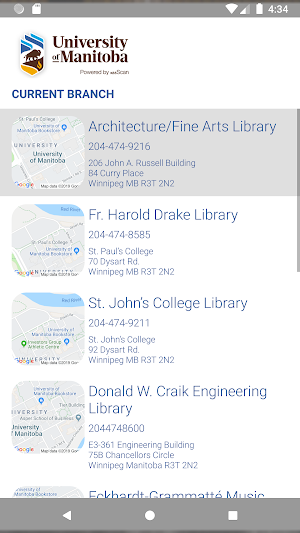 UMLibraries Self-Checkout Screenshot 1