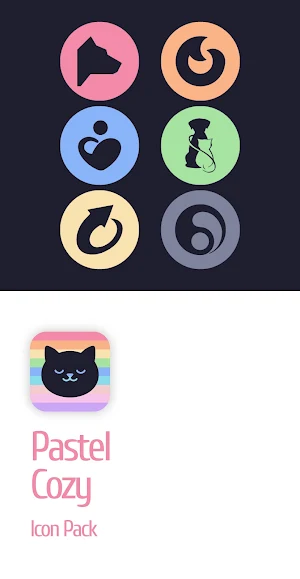Pastel Cozy Icon Pack Screenshot 0