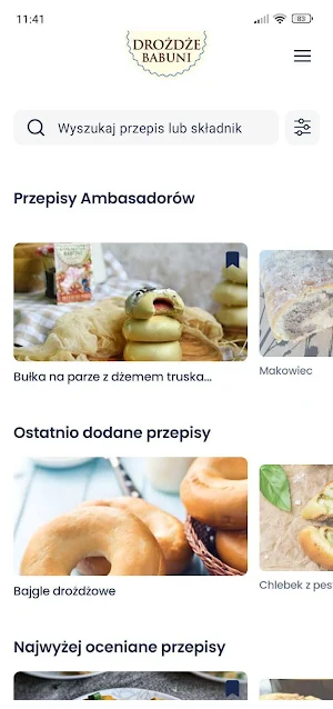 Drożdże Babuni Screenshot 2