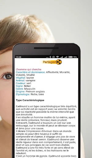 Prenoms - Fille ou Garcon Screenshot 2