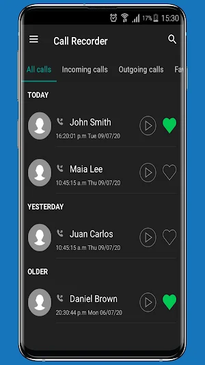 Call Recorder 2020-HD&Free Automatic Call Recorder Screenshot 1