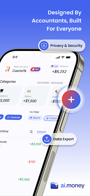 AI Money Manager & Budget Screenshot 1