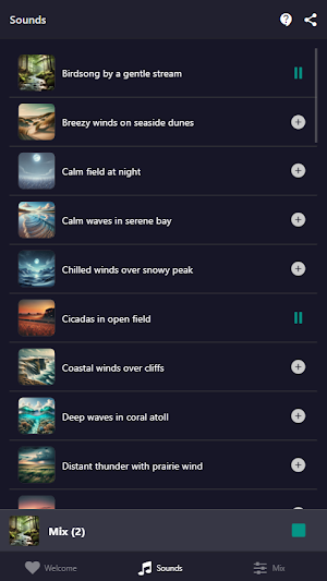 CalmSleep Screenshot 1