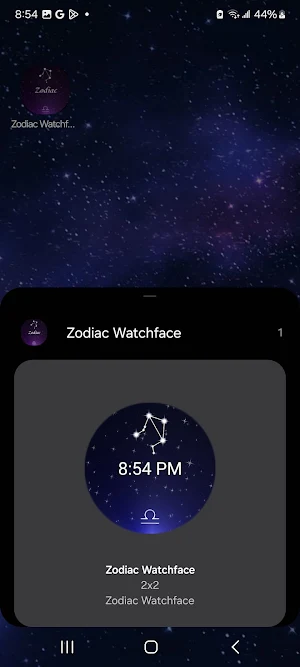Zodiac Watch Face (7-12) Screenshot 2