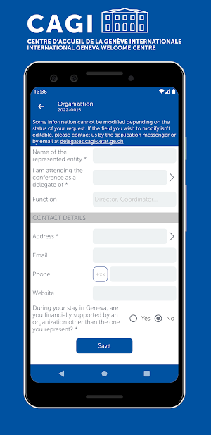 CAGI - Visiting Delegates Screenshot 3