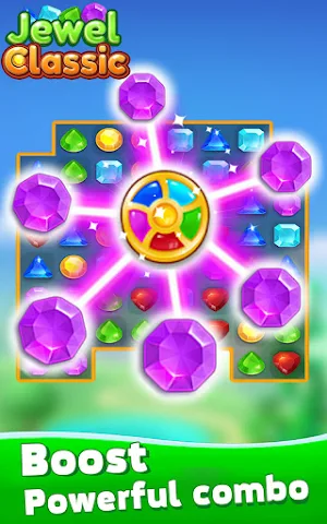 Jewel Classic - Free Match 3 Puzzle Game Screenshot 1