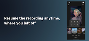Pauseable video camera Screenshot 1