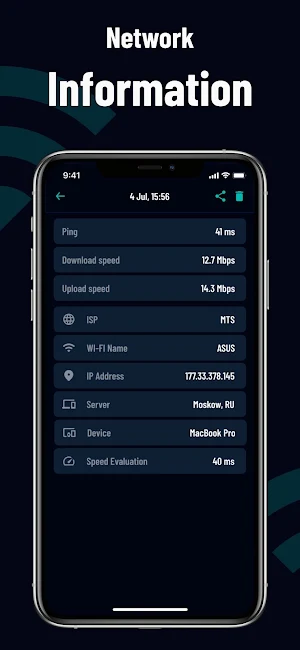 Speed Test & Wifi Analyzer Screenshot 2