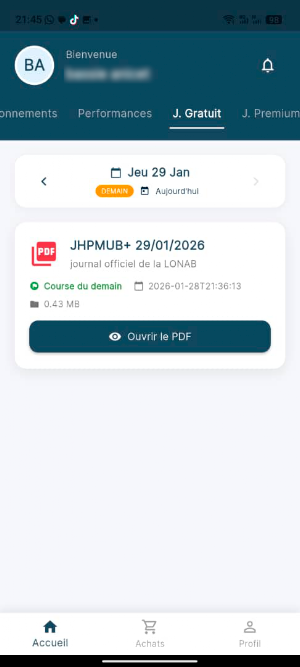 ZPronostiques Screenshot 2