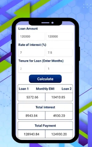 LoanBook - EMI Loan Calculator Screenshot 3