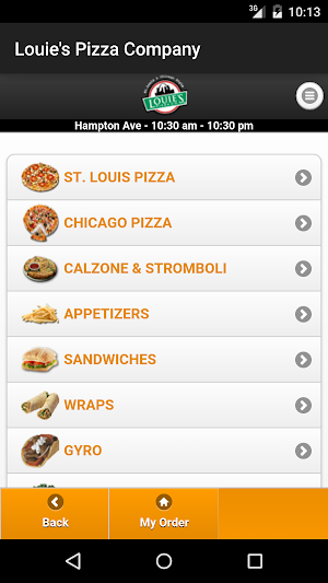 Louie's Pizza Company Screenshot 0