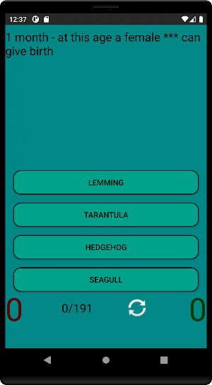 Animal Facts Screenshot 2