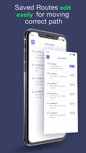 Multi Stop Navigation Fast Route Maps Go Direction Screenshot 1