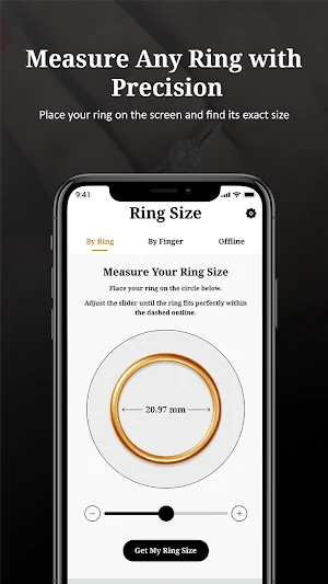 Ring Size - Find Your Size Screenshot 1