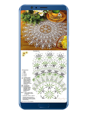 Tablecloth Crochet Patterns Screenshot 2