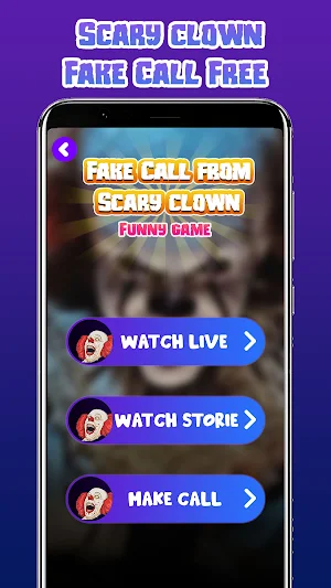 FrightNight: Scary Clown Calls Screenshot 2