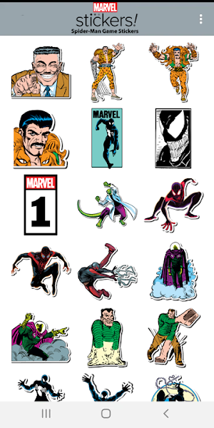 Spider-Man Game Stickers Screenshot 1
