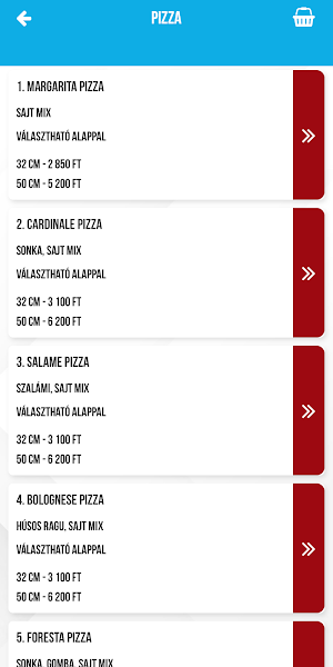 Taverna Étterem és Pizzéria Screenshot 1