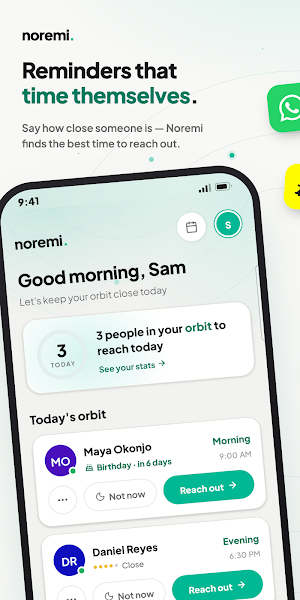 Stay in Touch - Noremi Screenshot 0