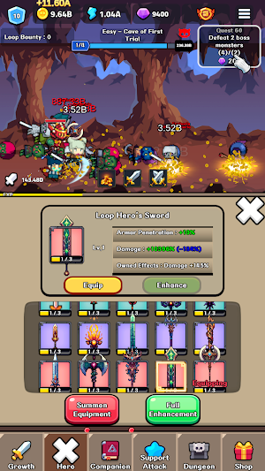 Knights of Loop : Idle Screenshot 2