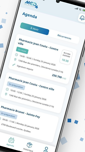 MED4 Patient Screenshot 1